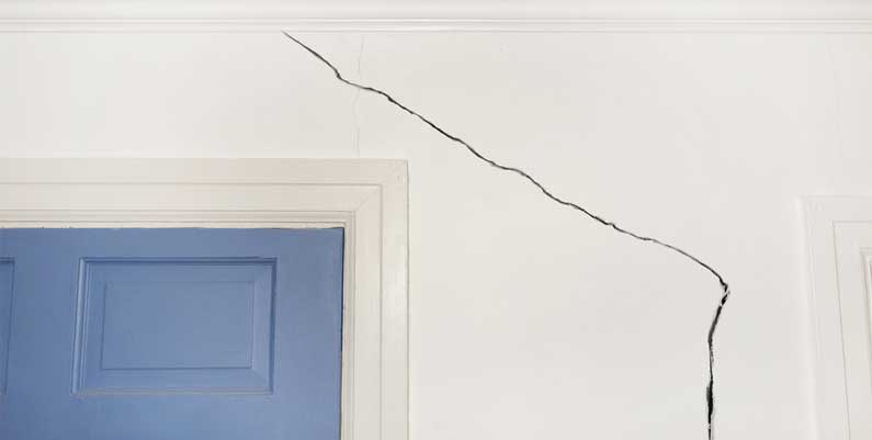 Sewer leak causes foundation problems