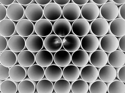 PVC sewer pipes